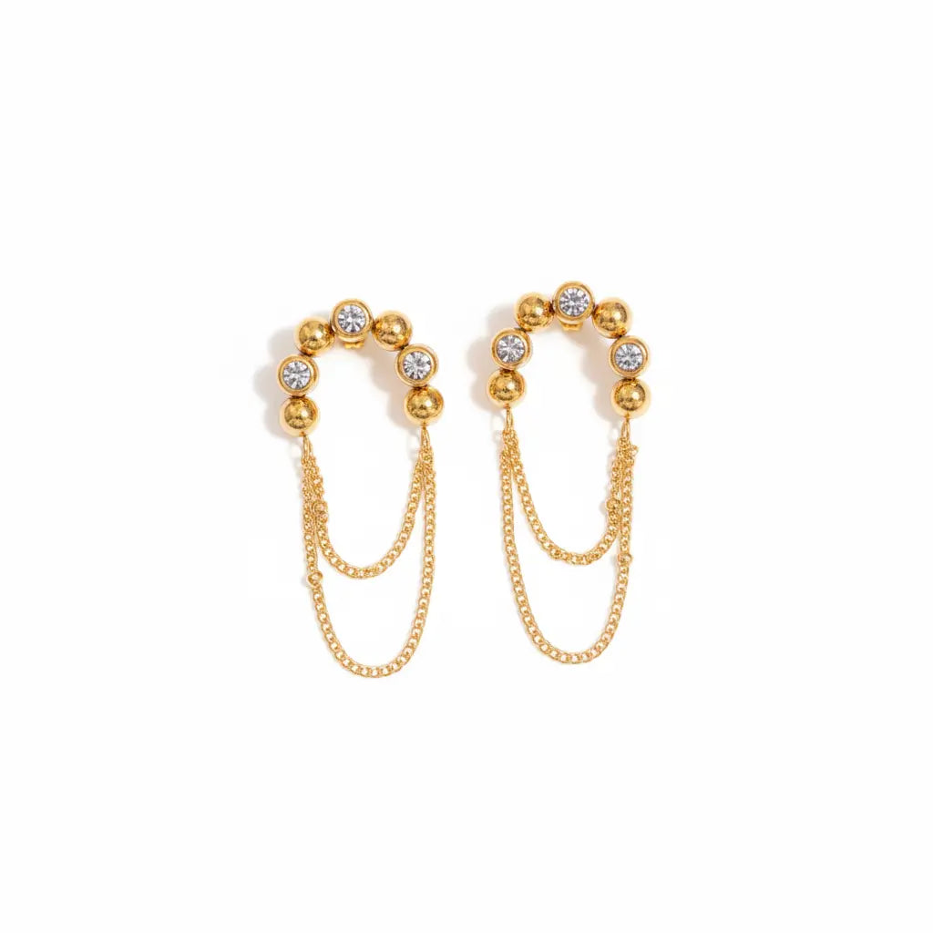 Boucles YARA sur fond blanc